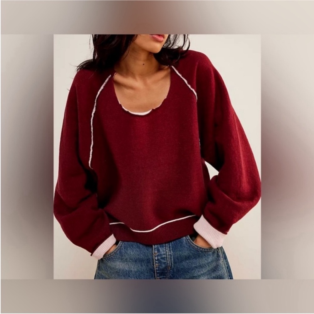 *Flaw* Free People - We The Free Midnight Pullover